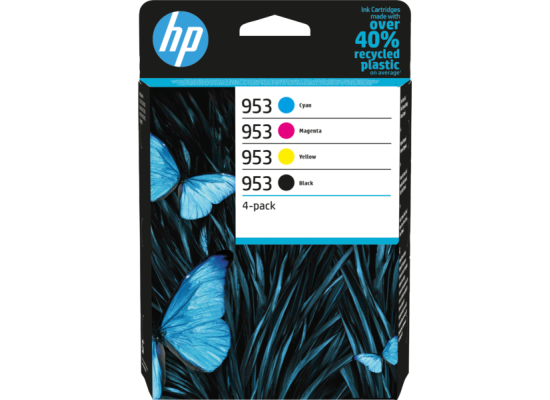 HP 953 Ink Cartridges Full Set Pack of 4
